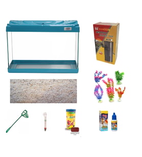 Kanki Pet KP5018 Ekonomik Hazır Set Turkuaz 50 CM