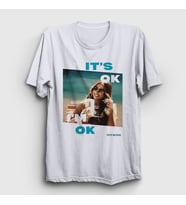 Presmono Unisex Beyaz It's Ok I'm Ok Tate Mcrae T-Shirt 532553tt