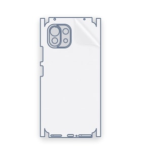 SChitec Xiaomi 11 Lite Uyumlu Fullbody Arka Kaplama Hidrojel Koruyucu Film