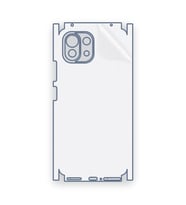 SChitec Xiaomi 11 Lite Uyumlu Fullbody Arka Kaplama Hidrojel Koruyucu Film