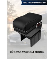 transit connect 2011 kol dayama Siyah Yastıklı geniş model Lüks Deri