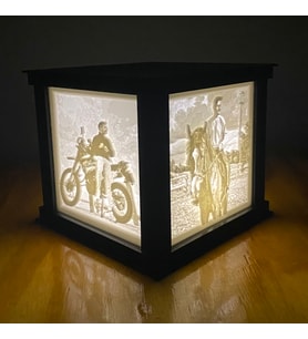 Kişiye Özel 3D Fotoğraflı Gece Lambası
