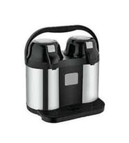COOKER 2027 5 Litre Çiftli Çelik Termos Stainless Thermos 5 Liter (Siyah)