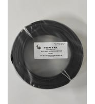 TEKTEL (TELTEKS) TELEFON KABLOSU 4 LÜ SİYAH FLAT KÖKEN 100 METRE