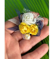 4X4 CM ÇİÇEKLİ İNCİ BONCUKLU İĞNELİ BROŞ YAKA İĞNESİ TÜRBAN İĞNESİ