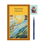 Sarı Sıcak - Yaşar Kemal - Yapı Kredi Yayınları - 9789750807473 - (KALEM VE NOT DEFTERLİ) (Renksiz)
