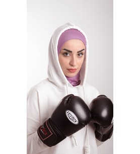 Gül Kurusu Pratik Hazır Geçmeli Tesettür Bone Sandy Kumaş Lüks Hijab 2115_18