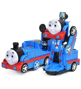 Thomas Tren – Çarpınca 360° Dönen Müzikli Hareketli Robot Oyuncak Tren