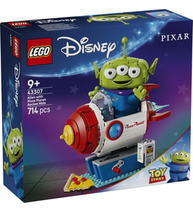 LEGO Disney 43307 Alien with Pizza Planet Rocket Ride