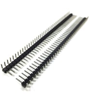 Header Erkek 1x40 tek sıra 90 derece 2.54mm Male