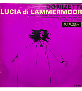 Donizetti – Lucia Di Lammermoor Classic LP Plak (Karışık)