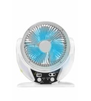 Qpen Led Işıklı Geniş Açılı Masaüstü Soğutma Fanı