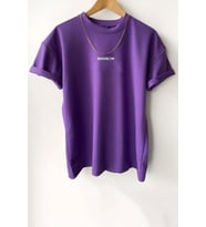 Unisex Brooklyn Baskılı T-shirt (Siyah)