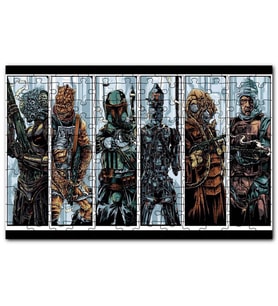 Cakapuzzle Yıldız Savaşları Ödül Avcısı Puzzle Yapboz MDF (Ahşap) (120 Parça)