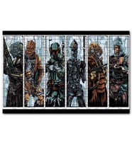 Cakapuzzle Yıldız Savaşları Ödül Avcısı Puzzle Yapboz MDF (Ahşap) (120 Parça)