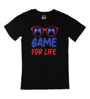 Game For Life Siyah Tişört