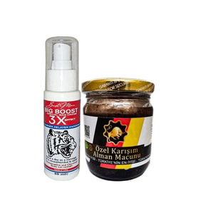 Bigboost 50 Ml Erkekler İçin 3Xeffect + Yanında 1 Kavanoz 240Gr German Macun Takım