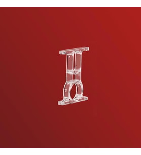 Askı Borusu Bağlantı Destek Flanşı Şeffaf (2 Adet)