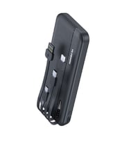 10000 Mah Micro Type-C Usb Lightning 4 Kablolu Hızlı Kablosuz Şarj