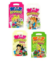 Çıkartmalı Prenses Boyama (4 Takım)