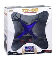 Uzaktan Kumandalı Quardcopter Drone TD-08 Mavi