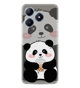 C61 Kılıf Boutique Baskılı Resimli Milkshake Panda Pcode -058