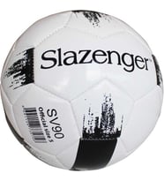 Slazenger Sv-90 Makine Dikişli Futbol Topu No5 (Siyah - Beyaz)