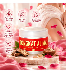 Tongkat Ajimat Madura Kadın Özel Bölge Bakım Kremi 50 ml