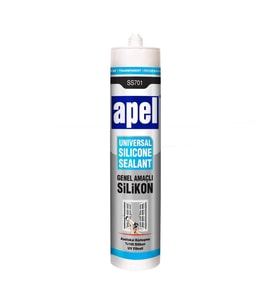 30 Adet Apel Genel Amaçlı Silikon Şeffaf 250 ml 