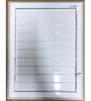ecovent 40X45 ALÜMİNYUM MENFEZ BEYAZ (Beyaz)