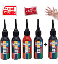 Perfection  Hp GT51XL BK GT52C GT52M GT53Y Uyumlu Mürekkep Seti 5 x 100 ML