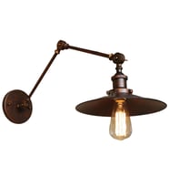 MYLİGHTS   RETRO BAKIR ESKİTME MAFSALI HAREKETLİ RUSTİK APLİK Eskitme