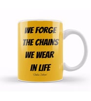 Charles Dickens Quotes Gift   Vintage Retro Rainbow Style Kupa Bardak Porselen