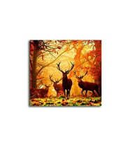 DBSanatevi Ormanda Geyikler Tablo 40 X 60 Cm
