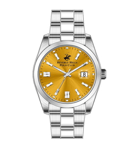 Beverly Hills Polo Club BP3373X.380 Erkek Kol Saati (Sarı)