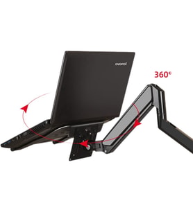Monitör tutucu, dizüstü bilgisayar tepsisi laptop standı (Kol dahil değildir)
