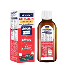 Sorvagen Smart Sıvı Form Stikolin Takviye Edici Gıda 150 ml