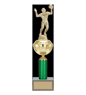 ODAK KUPA - Figürlü Kupalar - Voleybol Erkek Figürlü Kupalar FG-049 B - 40 cm