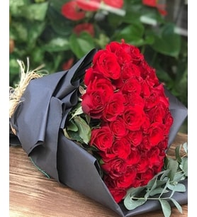60 lı gül buketi