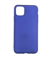 Lexroo iPhone 11 Pro Max Kılıf Premier Silikon Kılıf - Saks Mavi