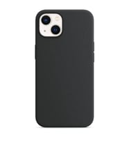 İphone 13 Pro Max Silicone Case Mikrofiber İç Arka Koruma Telefon Kılıfı (Siyah)
