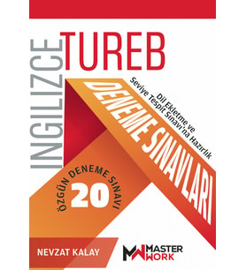 TUREB İNGİLİZCE DENEME SINAVLARI / 20 ÖZGÜN DENEME SINAVI / TUREB Dil Ekletme ve Seviye Tespit Sınavı’na Hazırlık