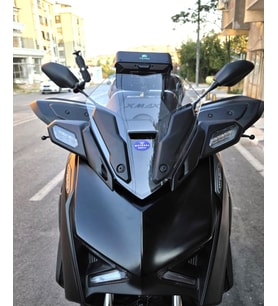 MOTOCAM Yamaha Xmax Ön Cam 2023-2026 Model 36cm Şeffaf Renkli 4mm SPORTİF