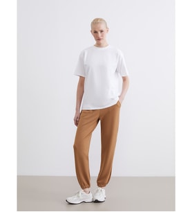 LCWAIKIKI Basic Sarı Beli Lastikli Kadın Jogger Eşofman Altı