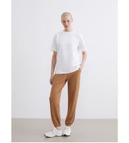 LCWAIKIKI Basic Sarı Beli Lastikli Kadın Jogger Eşofman Altı