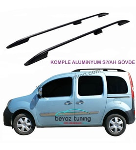 Renault Kangoo 2 Üst Port Bagaj Tavan Çıtası Siyah 2008 Sonrası