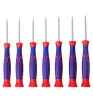 WORKPRO WP200510 7 Parça Profesyonel CR-V Manyetik Hassas Torx Tornavida Seti