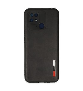 Xiaomi Redmi 10c Kılıf Loop Deri Silikon - Siyah