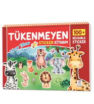 Tükenmeyen Sticker Kitabım (100+ Tekrar Tekrar Kullanılabilen Sticker)