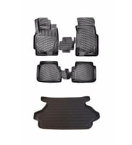 Honda CRV 1996-2001 3D Paspas ve Bagaj Havuzu Seti Bizymo (Siyah)